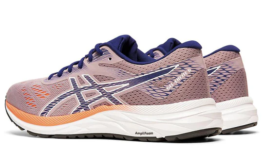 ASICS WOMENS GEL-EXCITE 6 - VIOLET BLUSH DIVE BLUE - Image 3