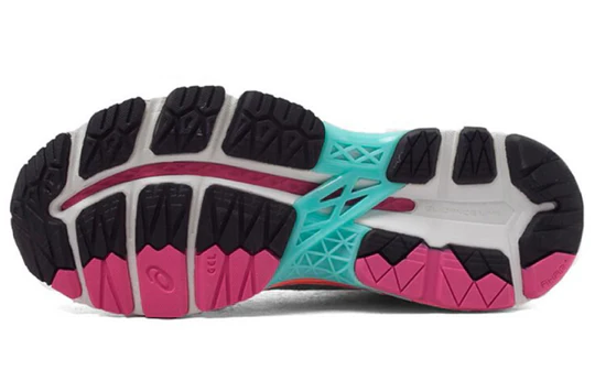 ASICS WOMENS GEL-KAYANO 23 - SPORT PINK ARUBA BLUE FLASH CHARCOAL - Image 11
