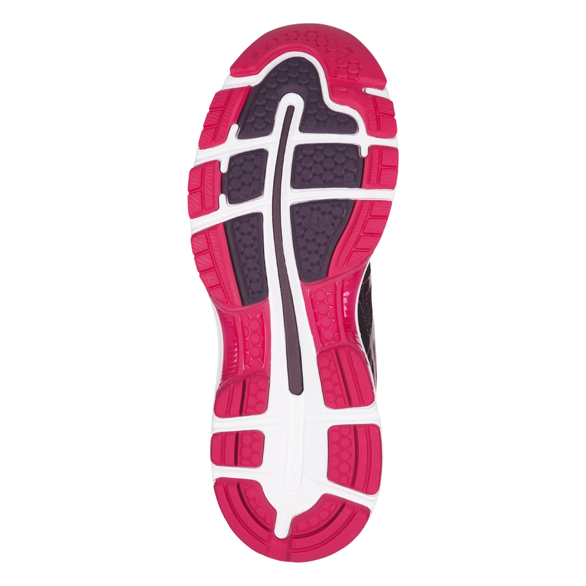 ASICS WOMENS GEL-NIMBUS 19 - BLACK COSMO PINK WINTER BLOOM - Image 5