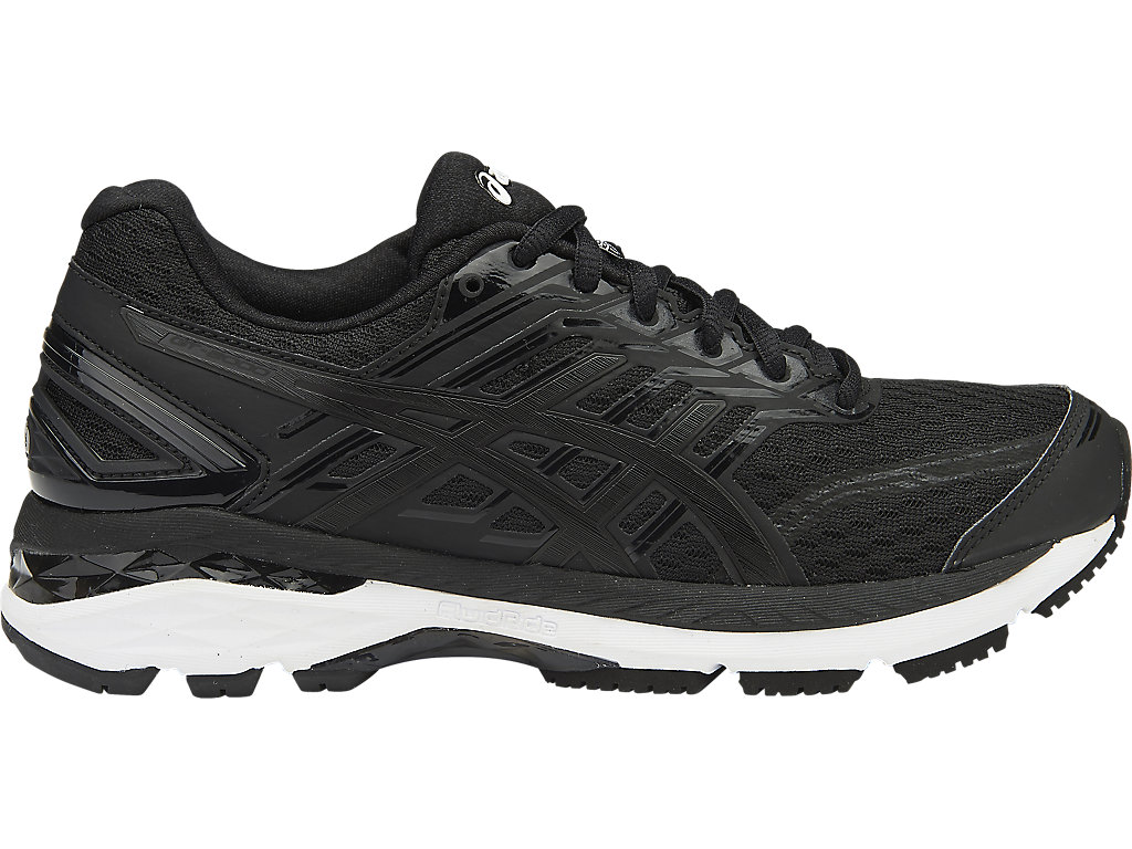 ASICS WOMENS GT-2000 5 - BLACK ONYX WHITE