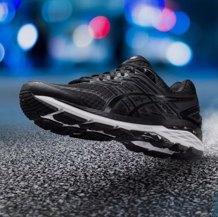 ASICS WOMENS GT-2000 5 - BLACK ONYX WHITE - Image 4