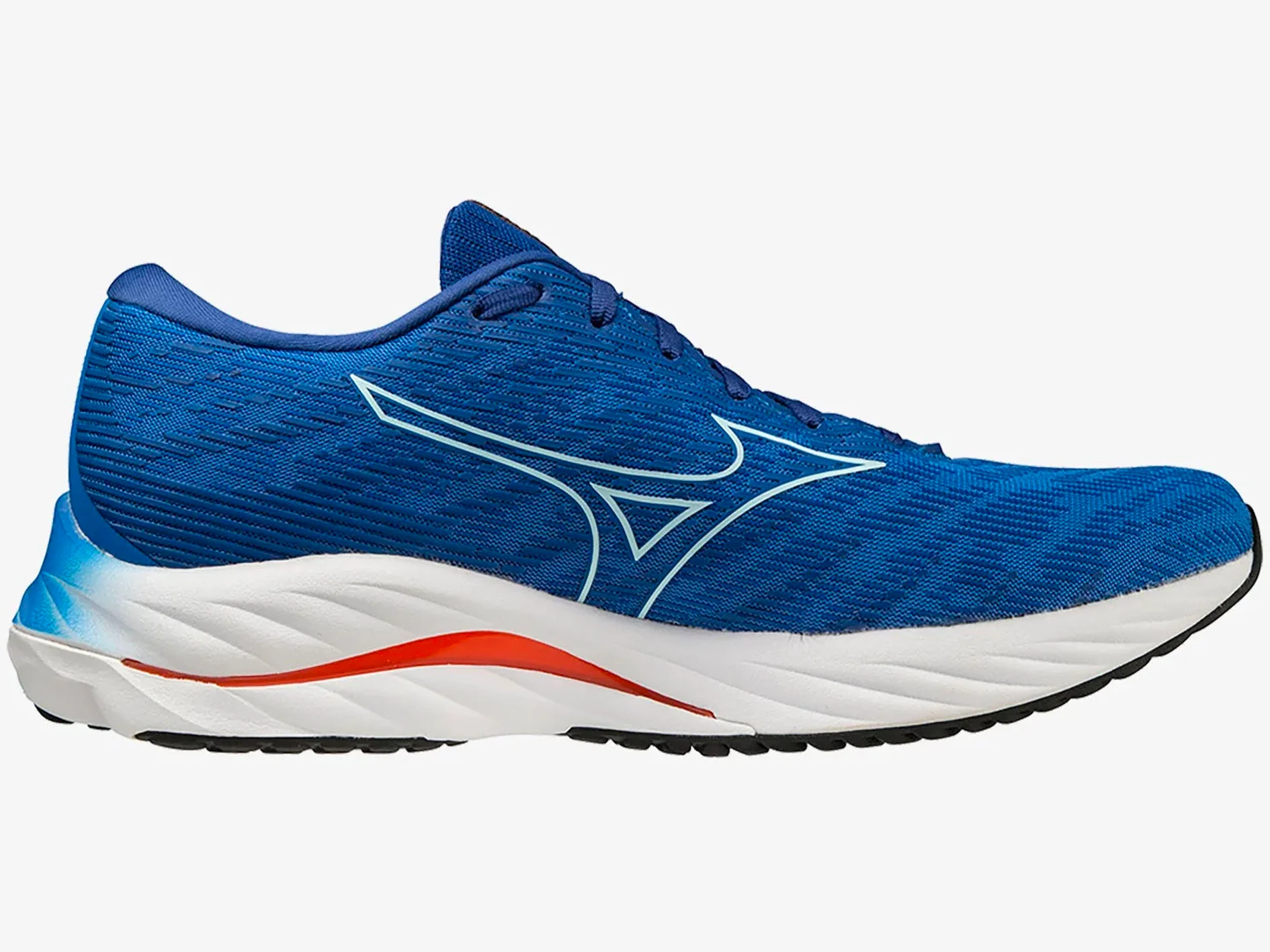 MIZUNO MENS WAVE RIDER 26 - SONIC ICEWATER CHERRY TOMATO - Image 3