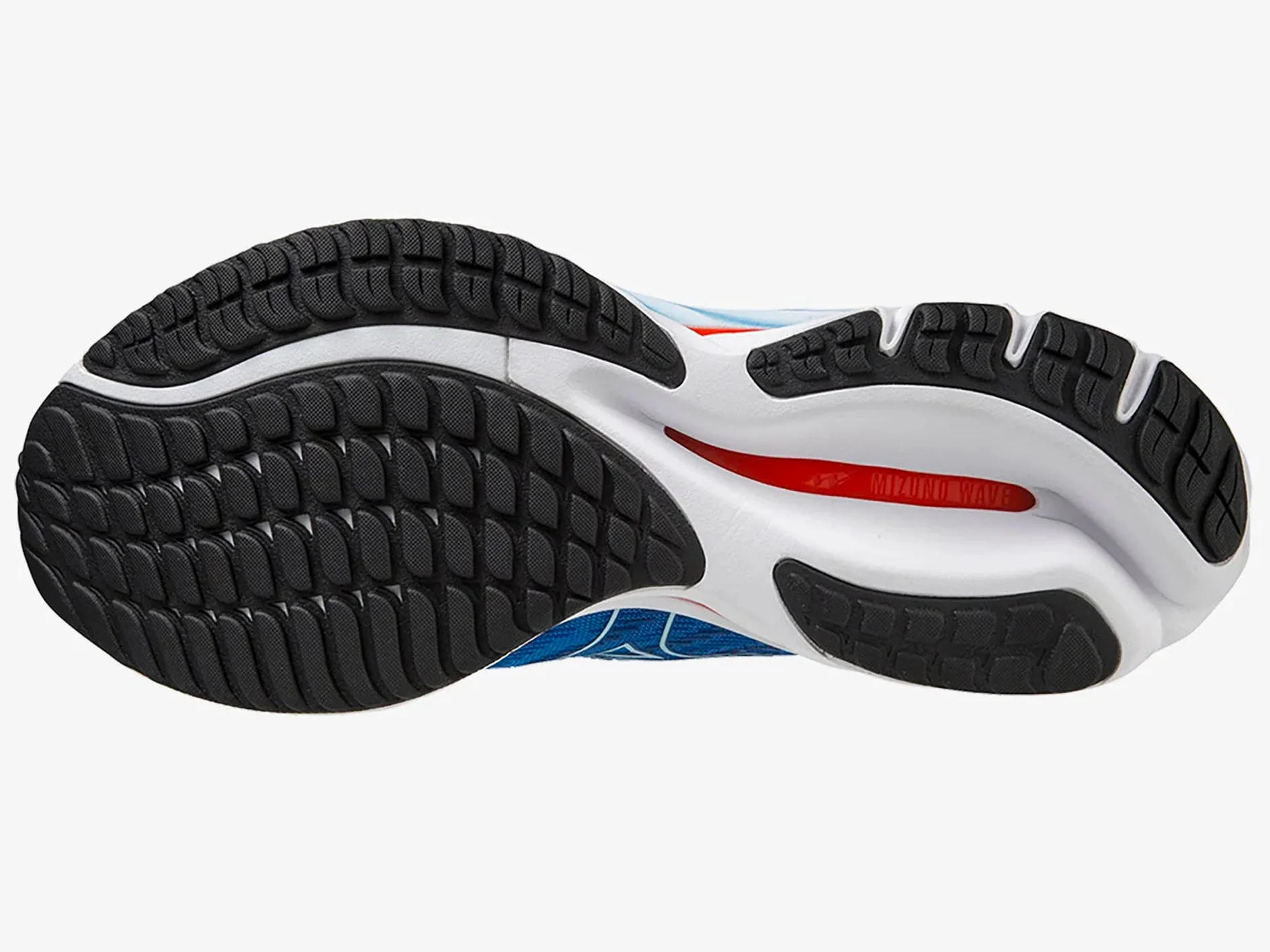 MIZUNO MENS WAVE RIDER 26 - SONIC ICEWATER CHERRY TOMATO - Image 5