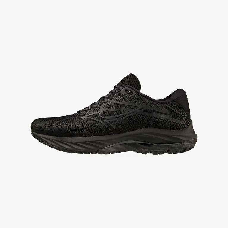 MIZUNO WOMENS WAVE RIDER 27 - BLACK BLACK (23)