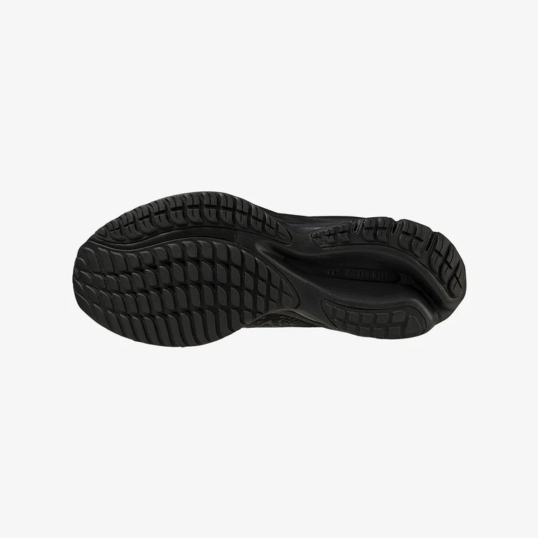 MIZUNO WOMENS WAVE RIDER 27 - BLACK BLACK (23) - Image 8