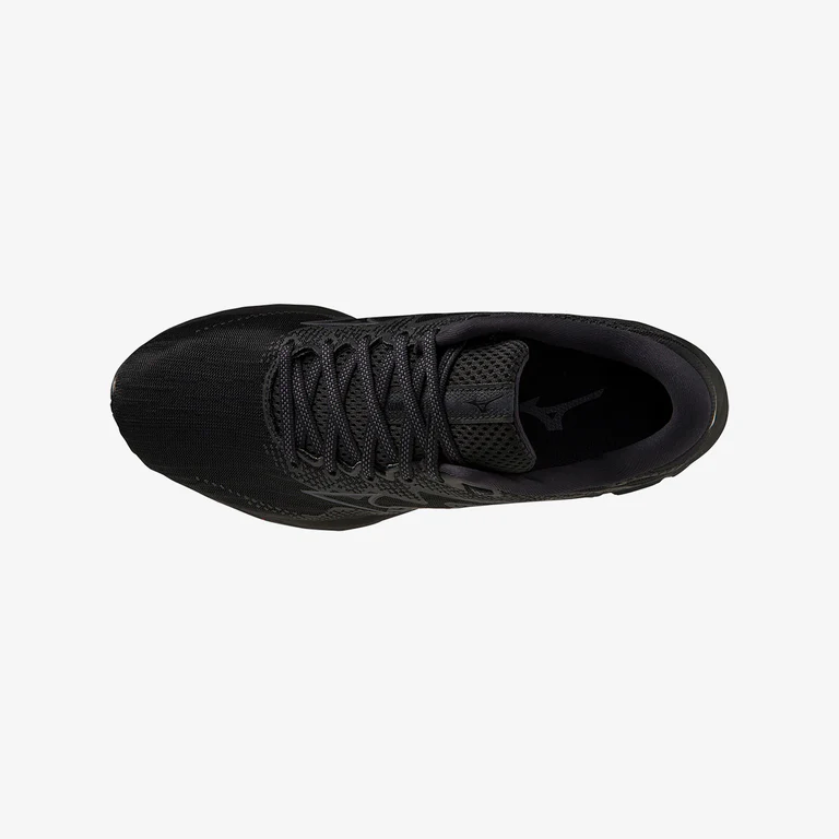MIZUNO WOMENS WAVE RIDER 27 - BLACK BLACK (23) - Image 9