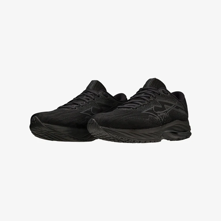 MIZUNO WOMENS WAVE RIDER 27 - BLACK BLACK (23) - Image 6