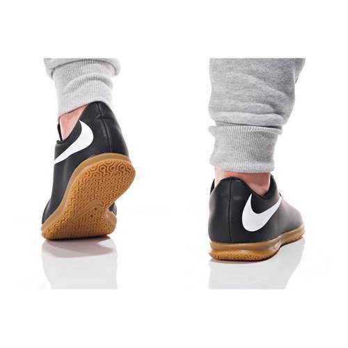 NIKE KIDS JR NIKE BRAVATA II IC - BLACK WHITE BLACK - Image 6