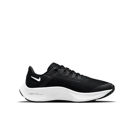 NIKE KIDS NIKE AIR ZOOM PEGASUS 38 (GS) - BLACK WHITE ANTHRACITE VOLT - Image 9