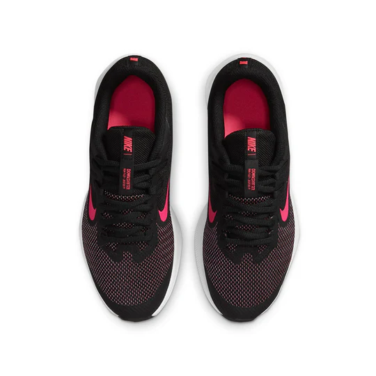 NIKE KIDS NIKE DOWNSHIFTER 9 (GS) - BLACK HYPER PINK WHITE - Image 3