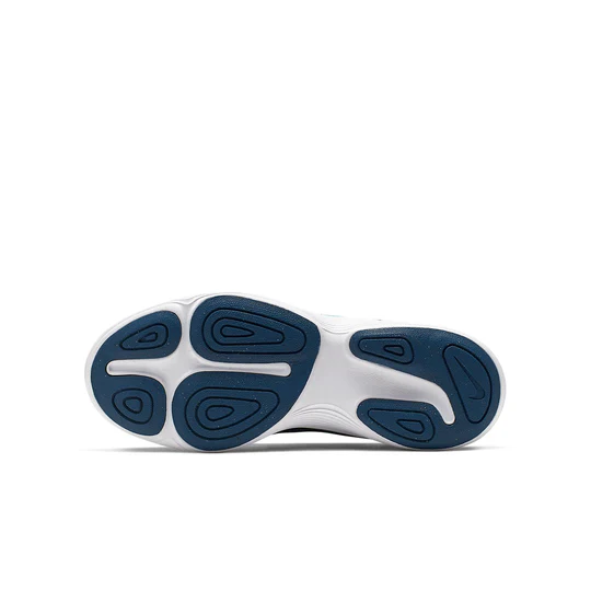 NIKE KIDS NIKE REVOLUTION 4 (GS) - OFF NOIR LT CURRENT BLUE - Image 7