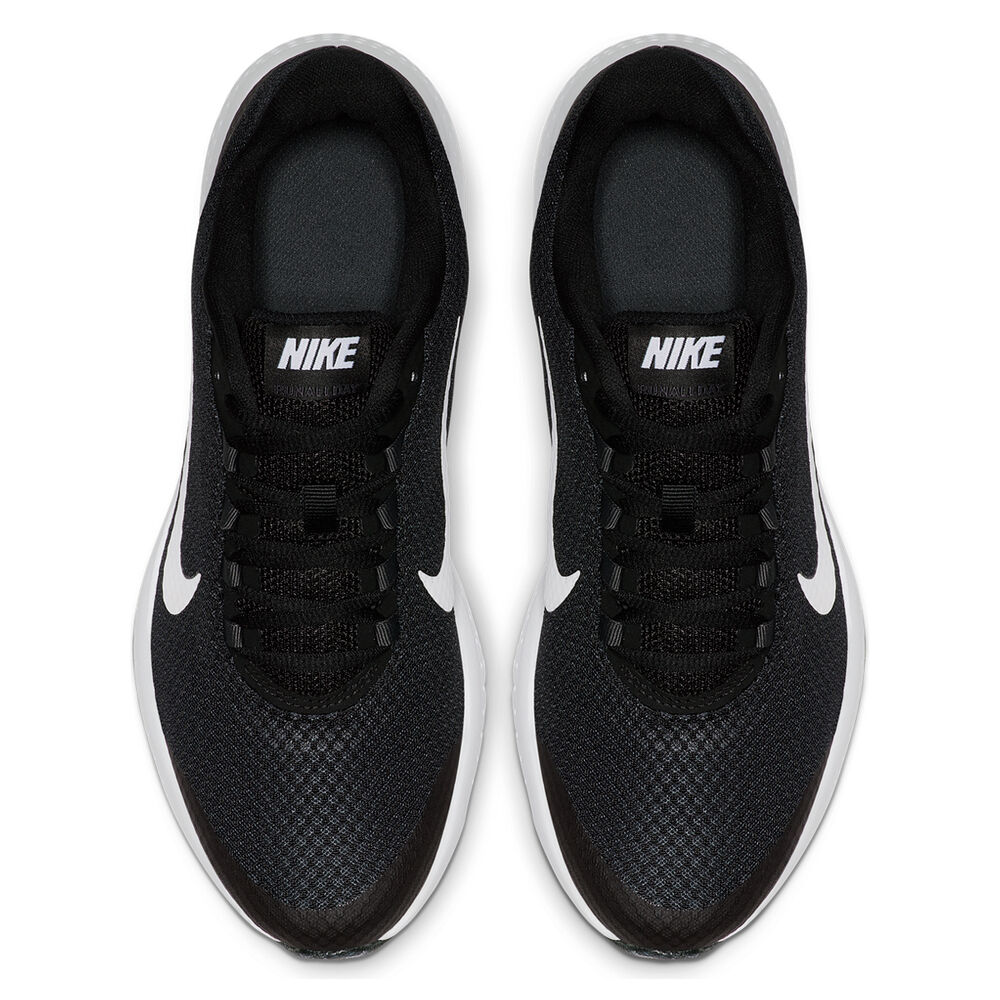 NIKE MENS NIKE RUNALLDAY - BLACK WHITE ANTHRACITE - Image 4