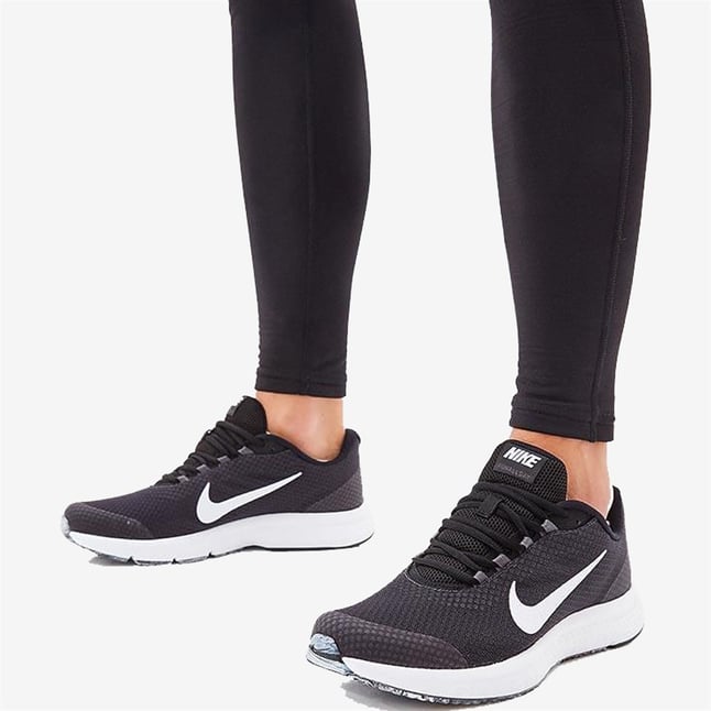 NIKE MENS NIKE RUNALLDAY - BLACK WHITE ANTHRACITE - Image 7
