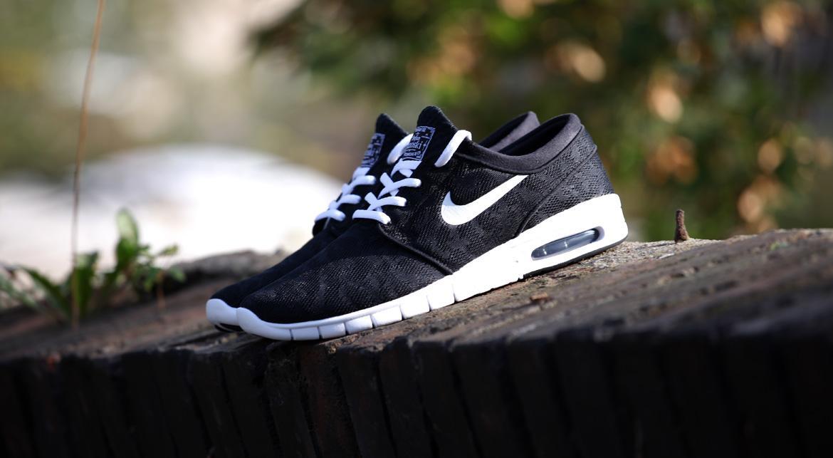 NIKE MENS STEFAN JANOSKI MAX - BLACK WHITE - Image 10