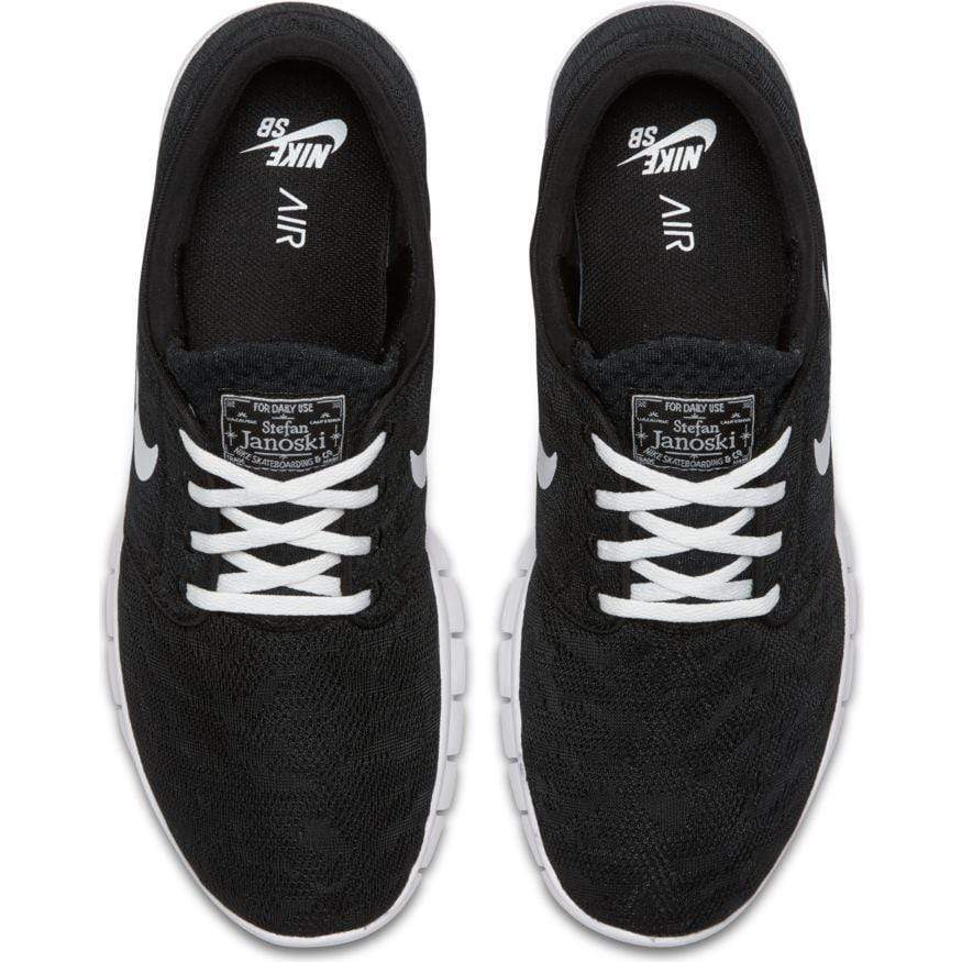 NIKE MENS STEFAN JANOSKI MAX - BLACK WHITE - Image 4