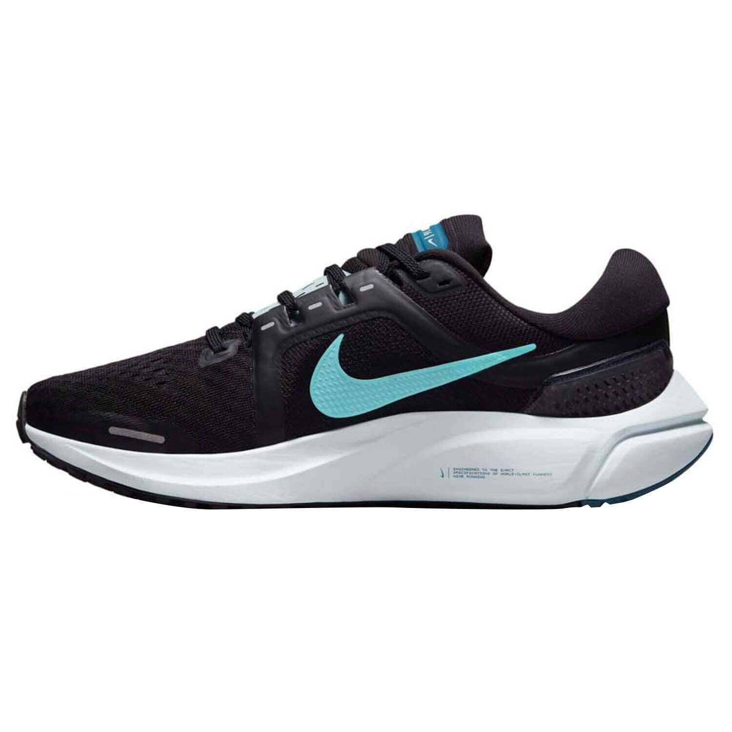 NIKE WOMENS WMNS NIKE AIR ZOOM VOMERO 16 - BLACK AURORA GREEN GHOST AQUA - Image 3