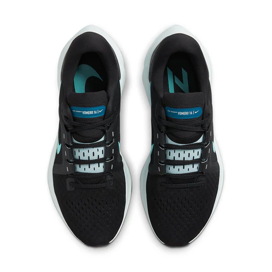NIKE WOMENS WMNS NIKE AIR ZOOM VOMERO 16 - BLACK AURORA GREEN GHOST AQUA - Image 5