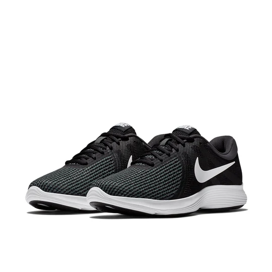 NIKE WOMENS WMNS NIKE REVOLUTION 4 EU - BLACK WHITE ANTHRACITE - Image 2