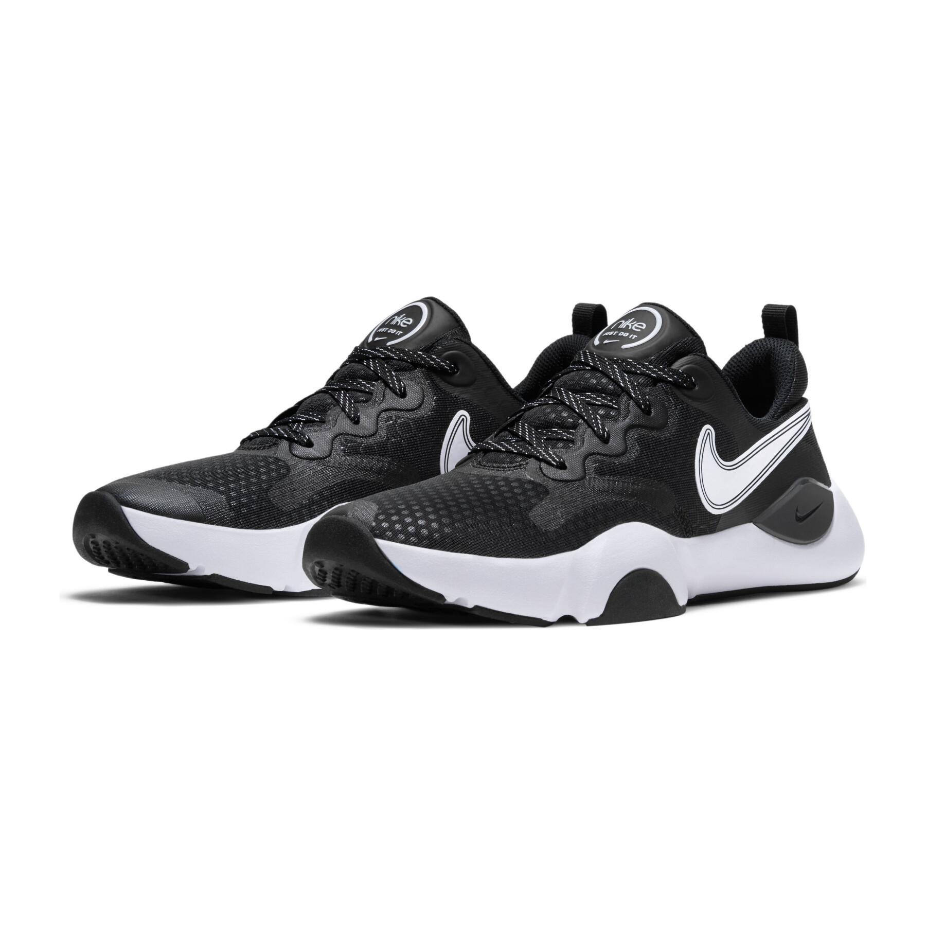NIKE WOMENS WMNS NIKE SPEEDREP - BLACK WHITE DK SMOKE GREY - Image 12