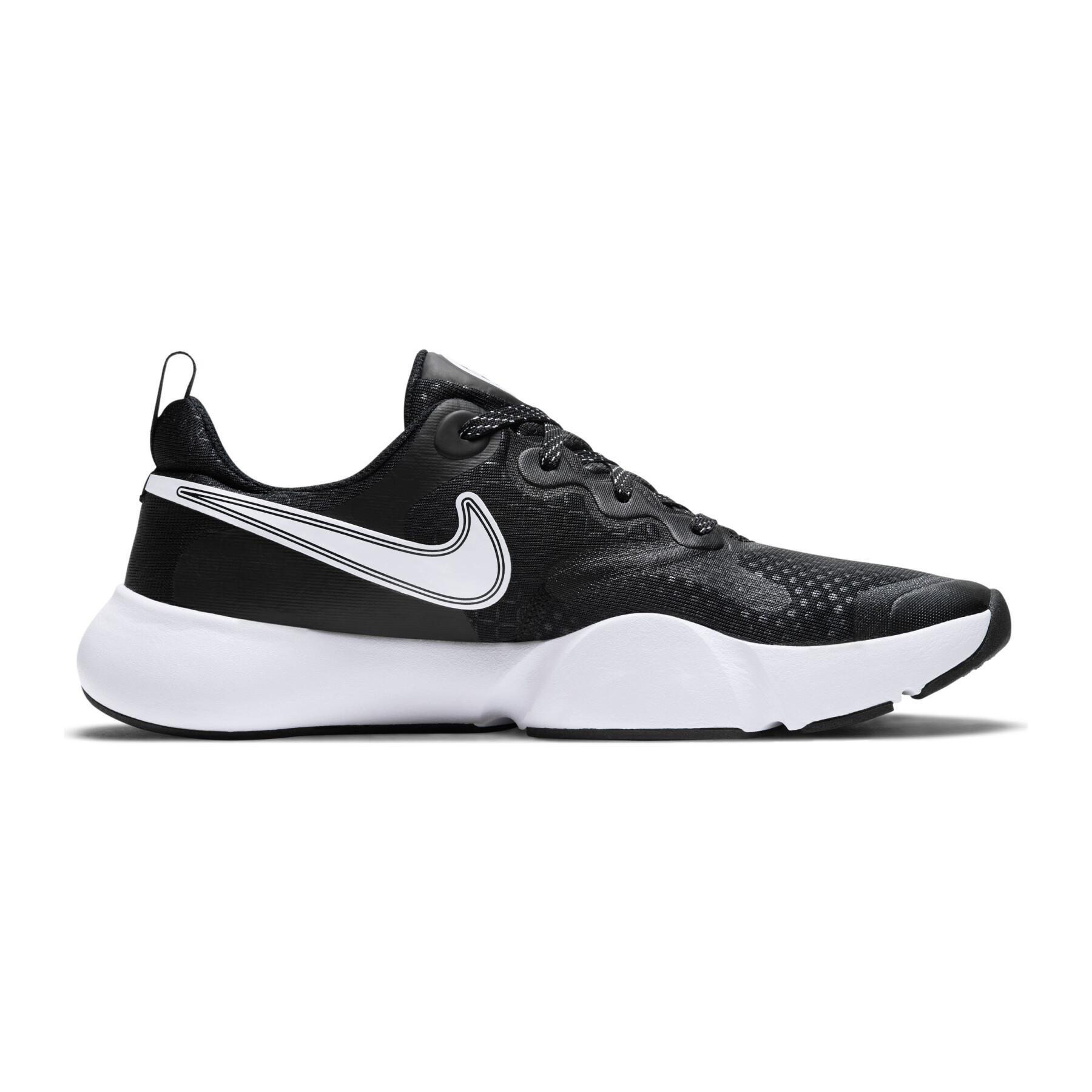 NIKE WOMENS WMNS NIKE SPEEDREP - BLACK WHITE DK SMOKE GREY - Image 4