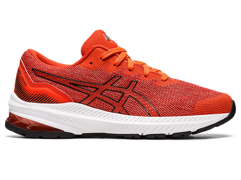 ASICS KIDS GT-1000 11 GS - CHERRY TOMATO BLACK