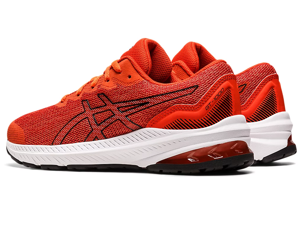 ASICS KIDS GT-1000 11 GS - CHERRY TOMATO BLACK - Image 3