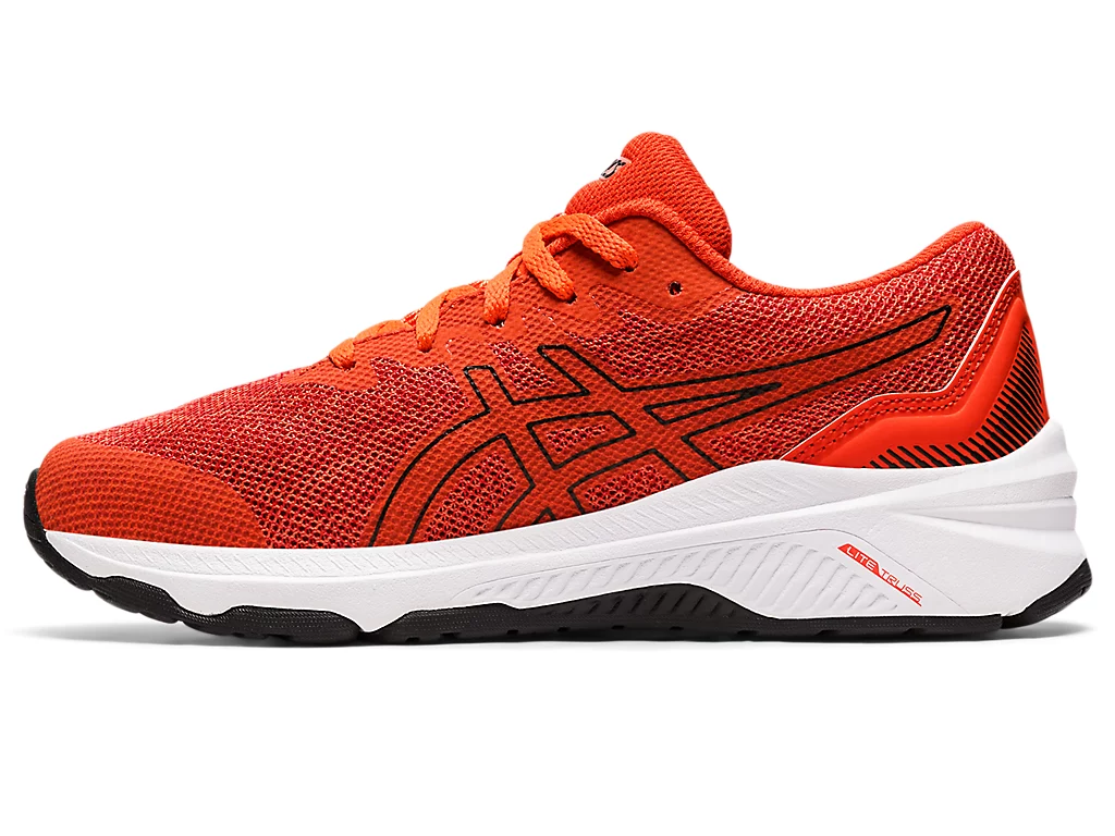 ASICS KIDS GT-1000 11 GS - CHERRY TOMATO BLACK - Image 4