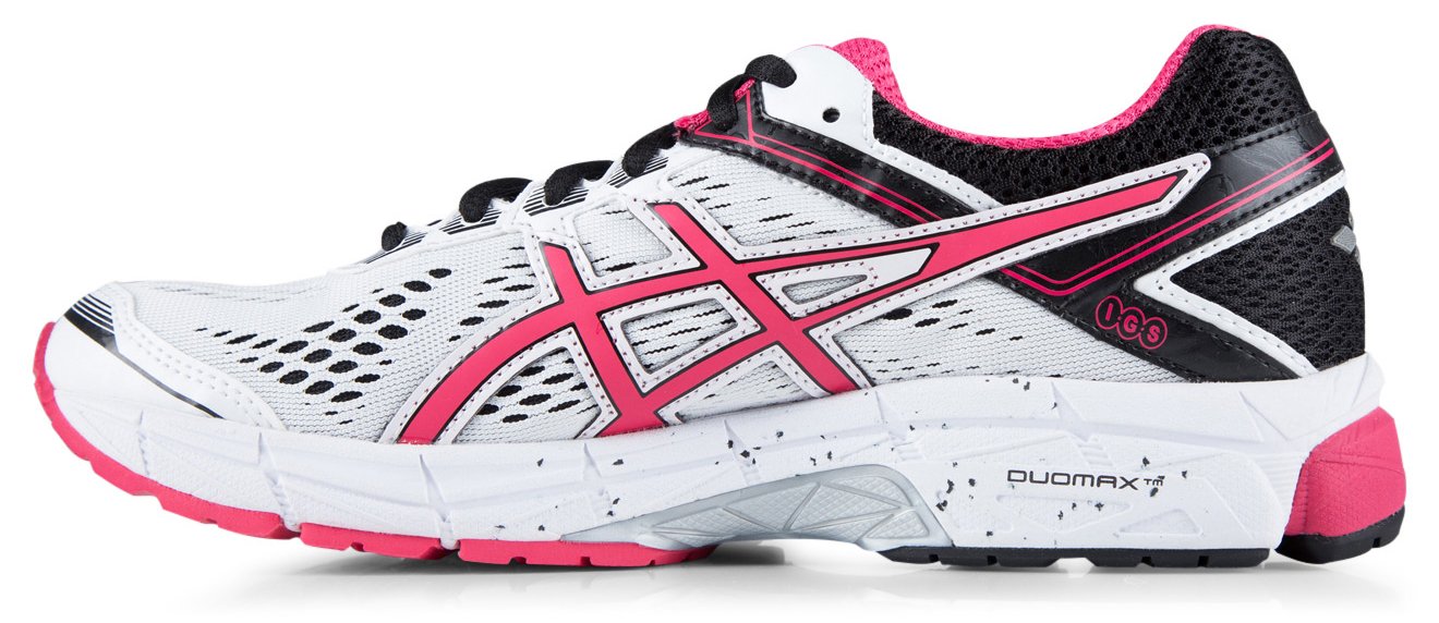 ASICS WOMENS GT-1000 4 - GREY PINK BLACK - Image 4