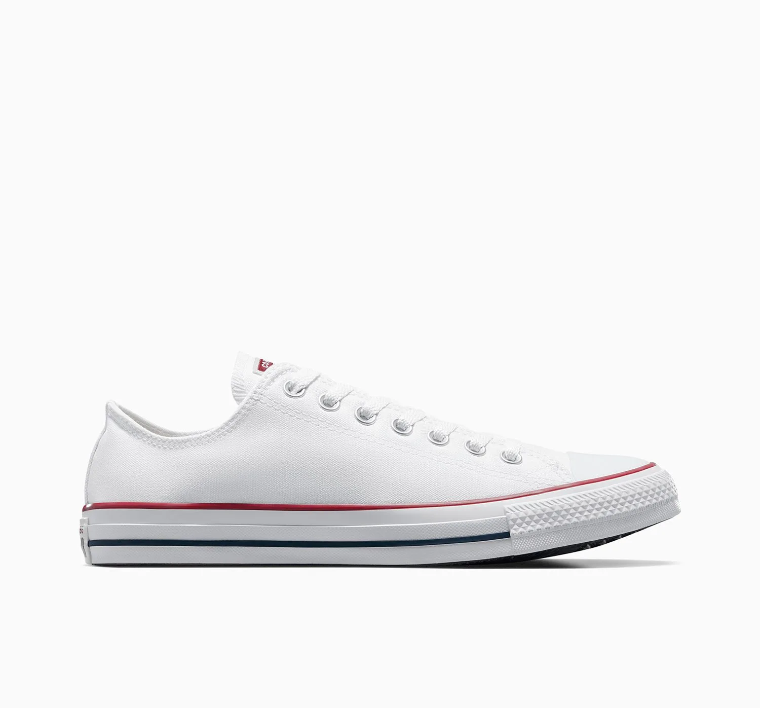 CONVERSE WOMENS CHUCK TAYLOR ALL STAR CLASSIC COLOUR LOW TOP - WHITE