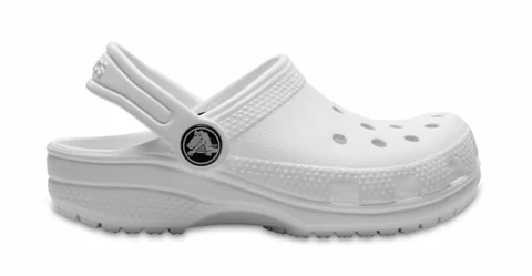 CROCS KIDS CLASSIC CLOG WHITE
