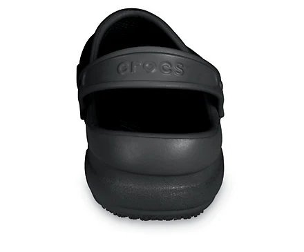 CROCS MENS BISTRO SLIP RESISTANT WORK CLOG BLACK - Image 5
