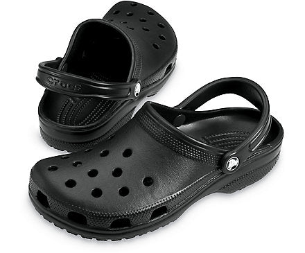 CROCS WOMENS CLASSIC CLOG BLACK - Image 3