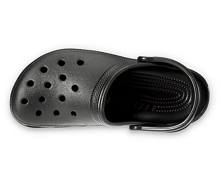 CROCS WOMENS CLASSIC CLOG BLACK - Image 4