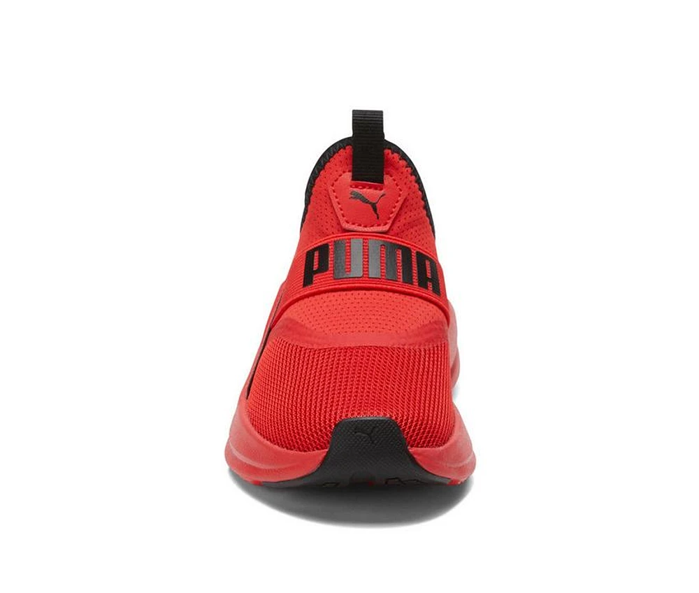PUMA KIDS SOFTRIDE ENZO EVO SLIP-ON SHOES - RED - Image 2