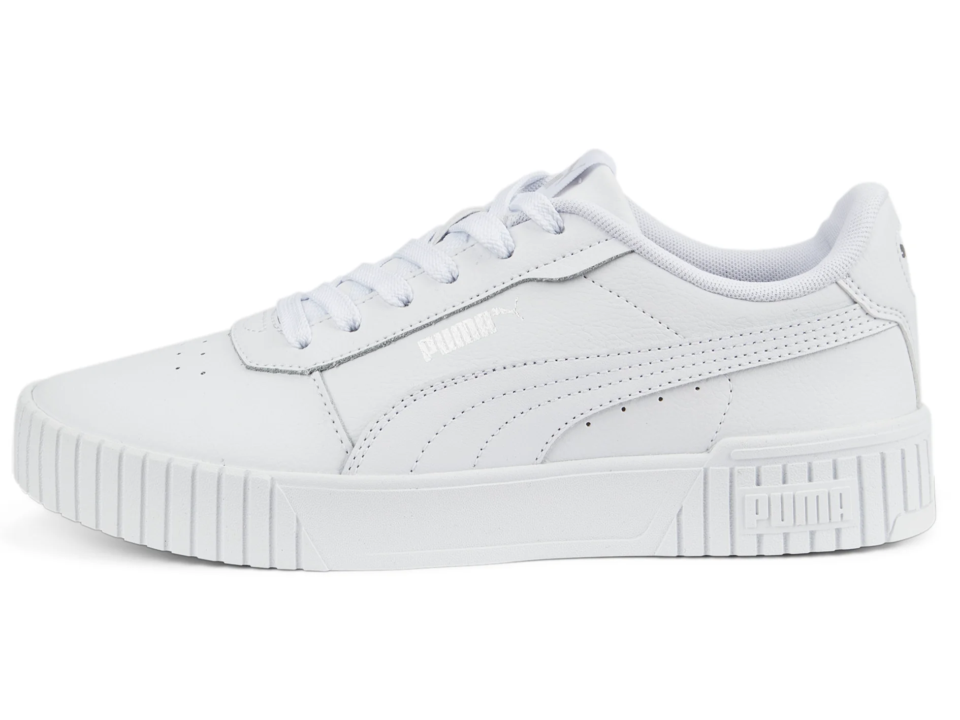 PUMA WOMENS CARINA 2.0 - WHITE SILVER - Image 9