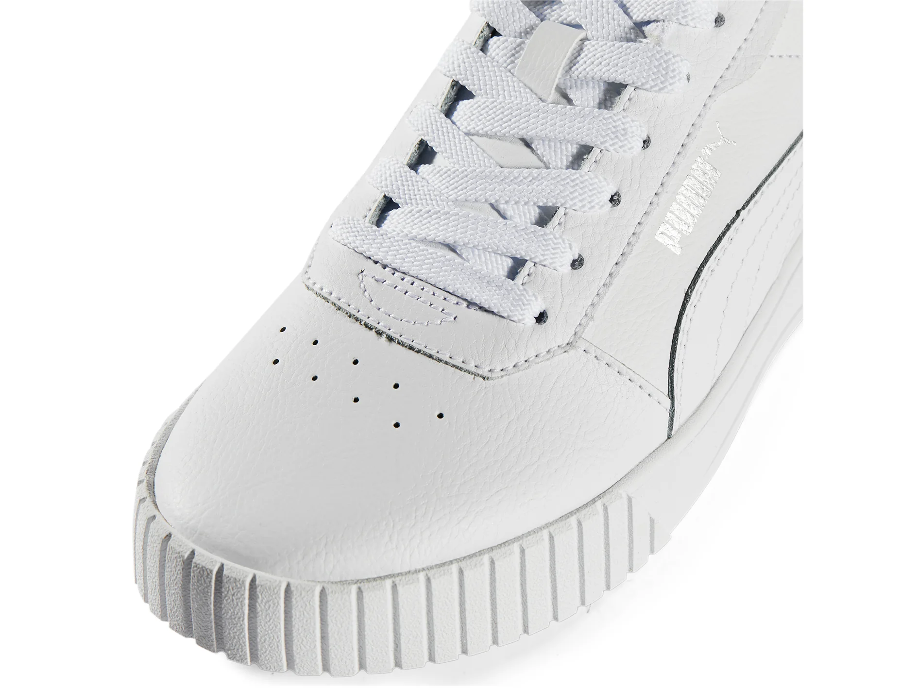 PUMA WOMENS CARINA 2.0 - WHITE SILVER - Image 10