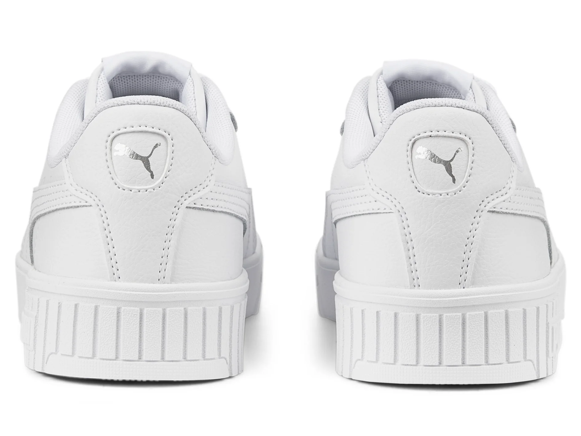 PUMA WOMENS CARINA 2.0 - WHITE SILVER - Image 3