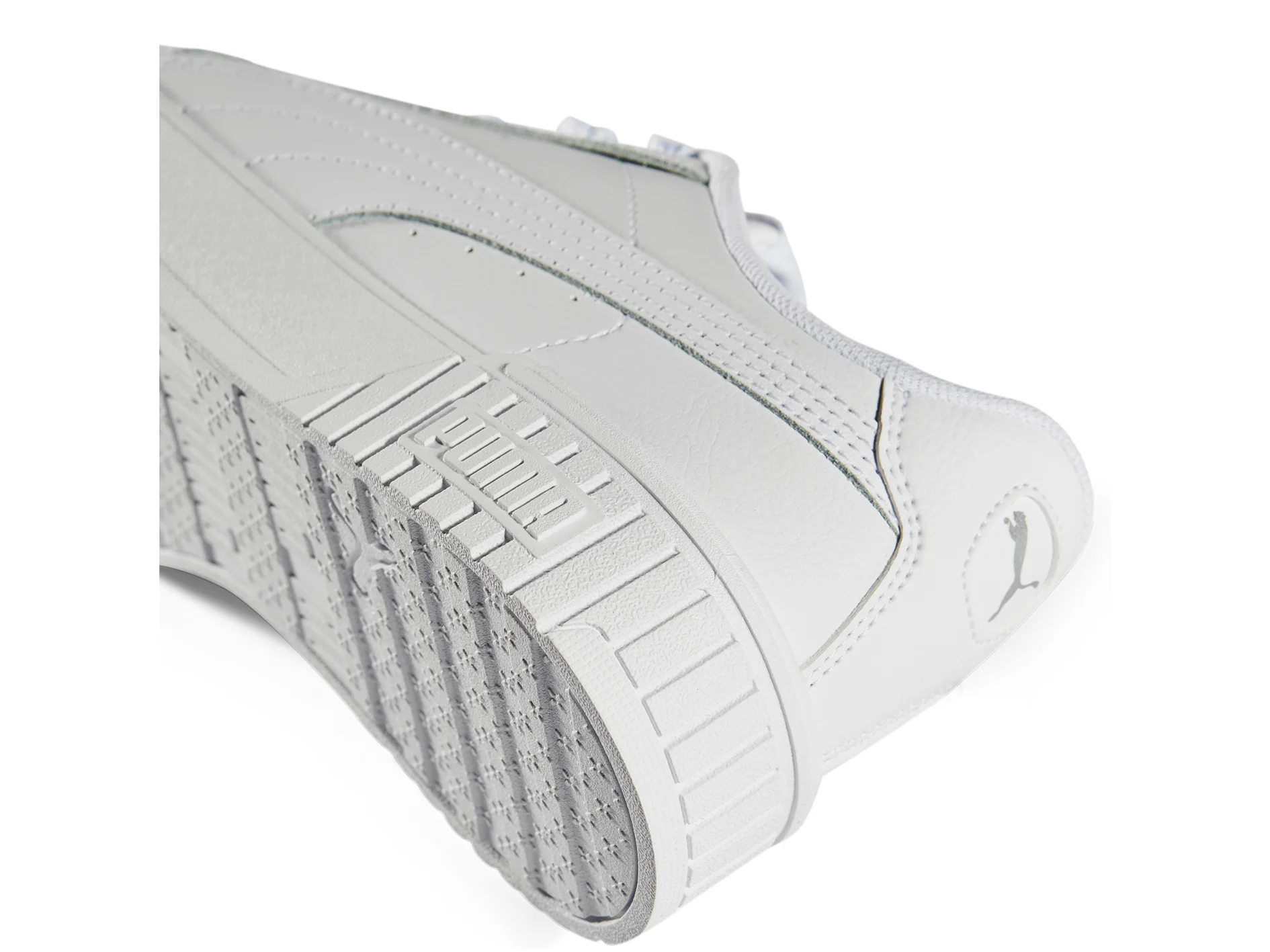 PUMA WOMENS CARINA 2.0 - WHITE SILVER - Image 5