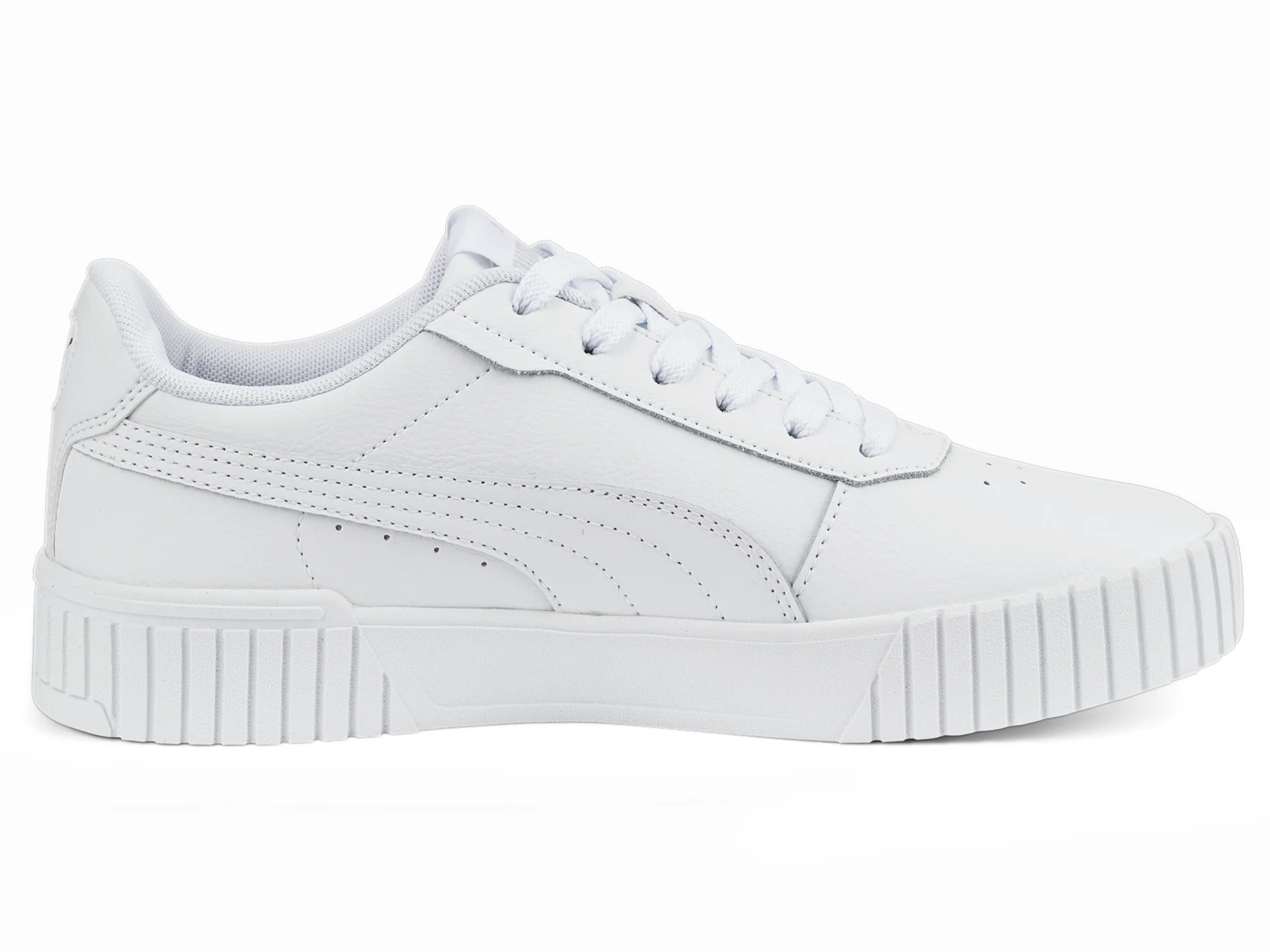 PUMA WOMENS CARINA 2.0 - WHITE SILVER - Image 6