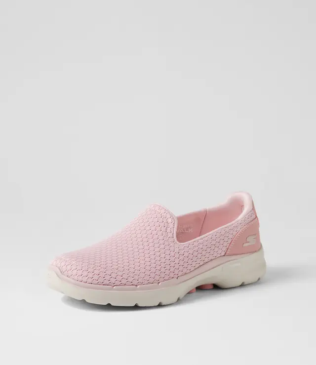 SHECHERS WOMENS GO WALK 6 SEA COAST - ROSE - Image 2