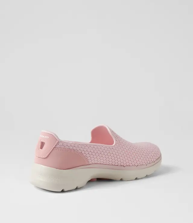 SHECHERS WOMENS GO WALK 6 SEA COAST - ROSE - Image 3