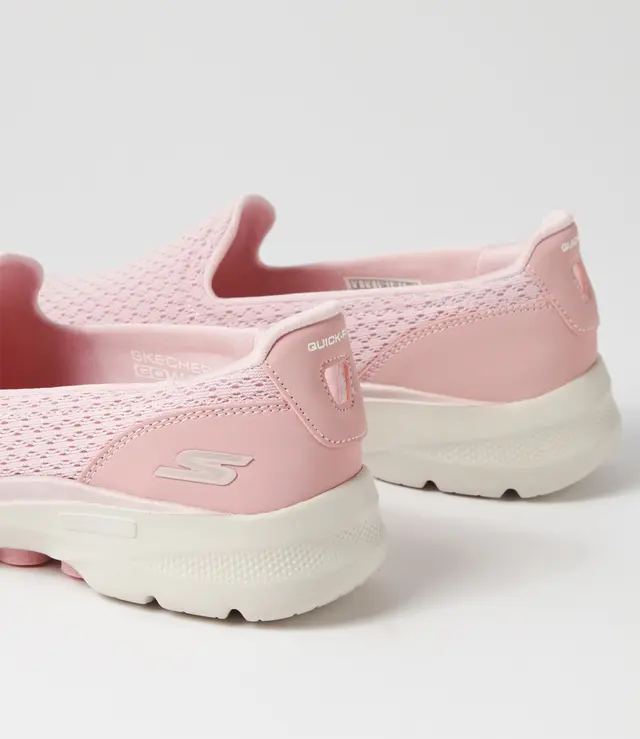 SHECHERS WOMENS GO WALK 6 SEA COAST - ROSE - Image 5
