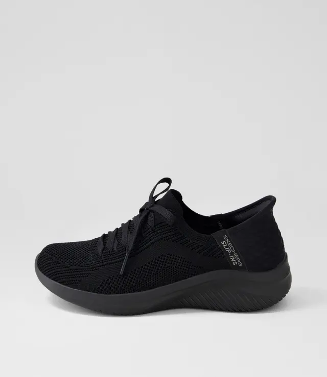 SKECHERS WOMENS ULTRA FLEX 3.0 BRILLIANT PATH - BLACK