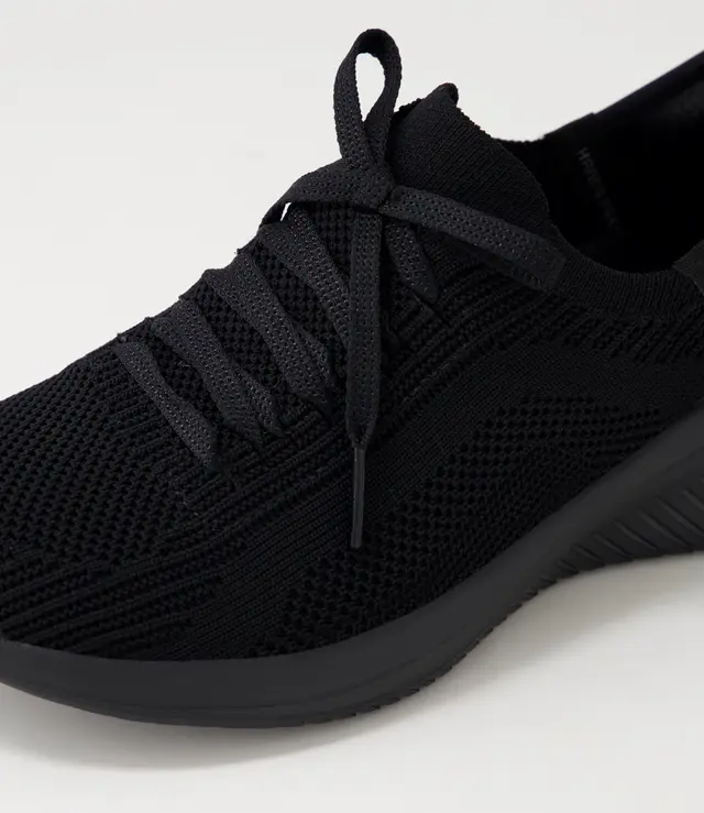 SKECHERS WOMENS ULTRA FLEX 3.0 BRILLIANT PATH - BLACK - Image 5