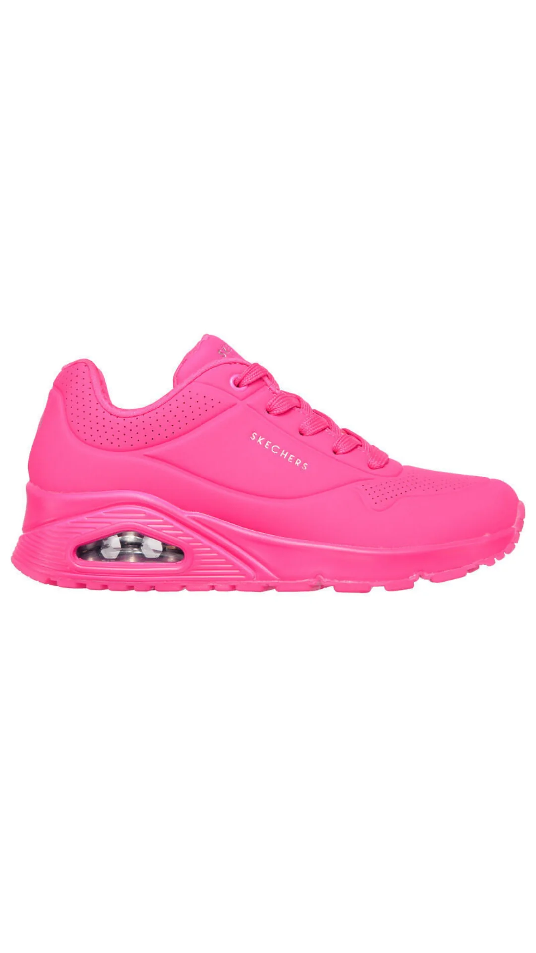 SKECHERS WOMENS UNO NIGHT SHADES - HOT PINK