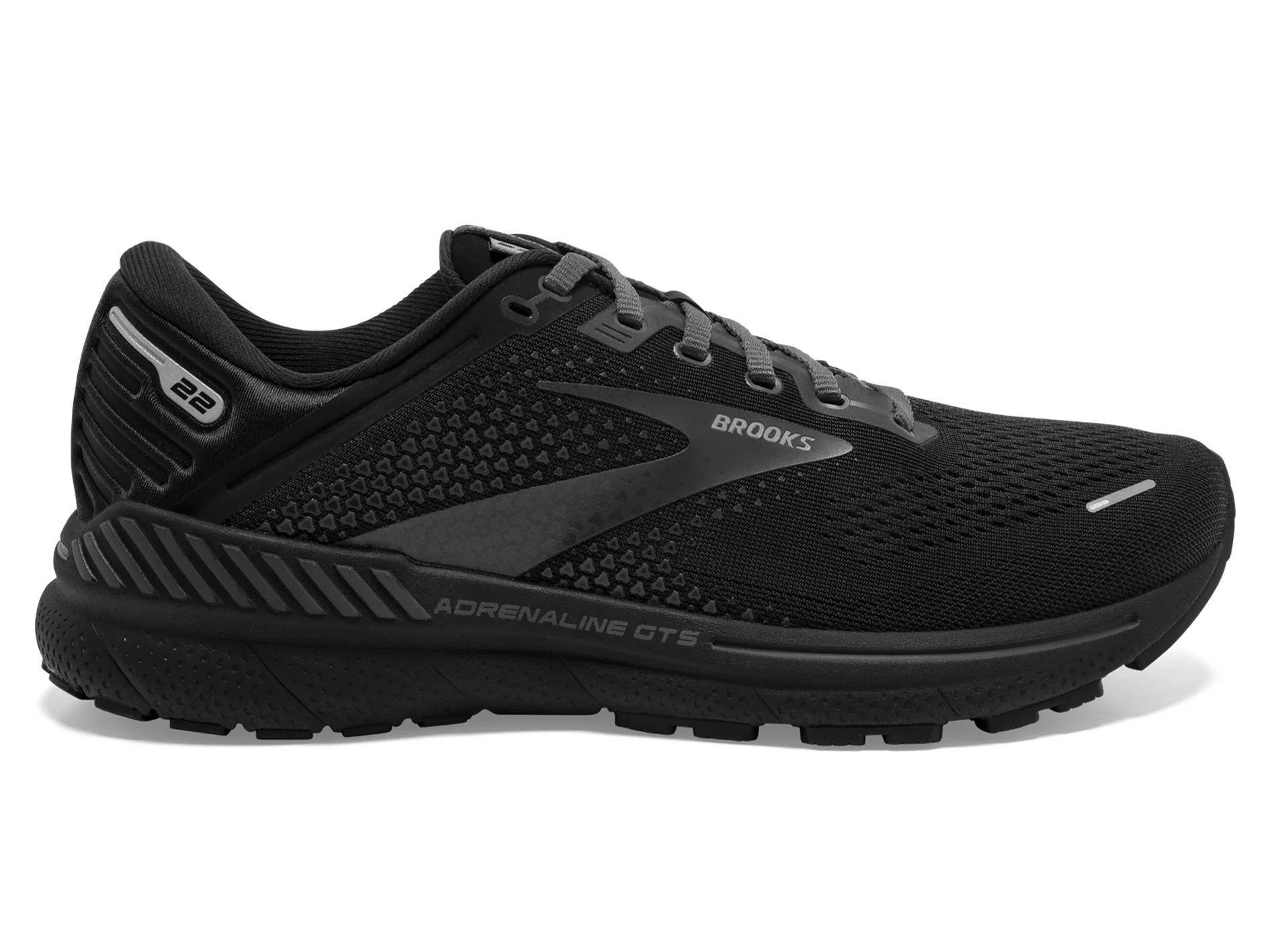 BROOKS MENS ADRENALINE GTS 22 - BLACK