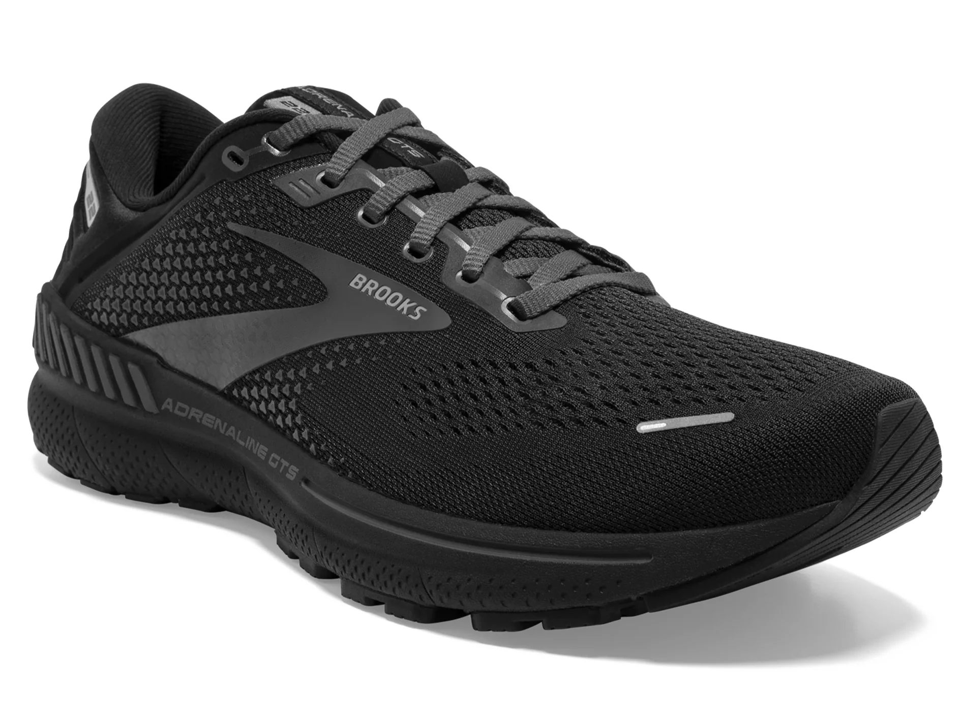 BROOKS MENS ADRENALINE GTS 22 - BLACK - Image 3