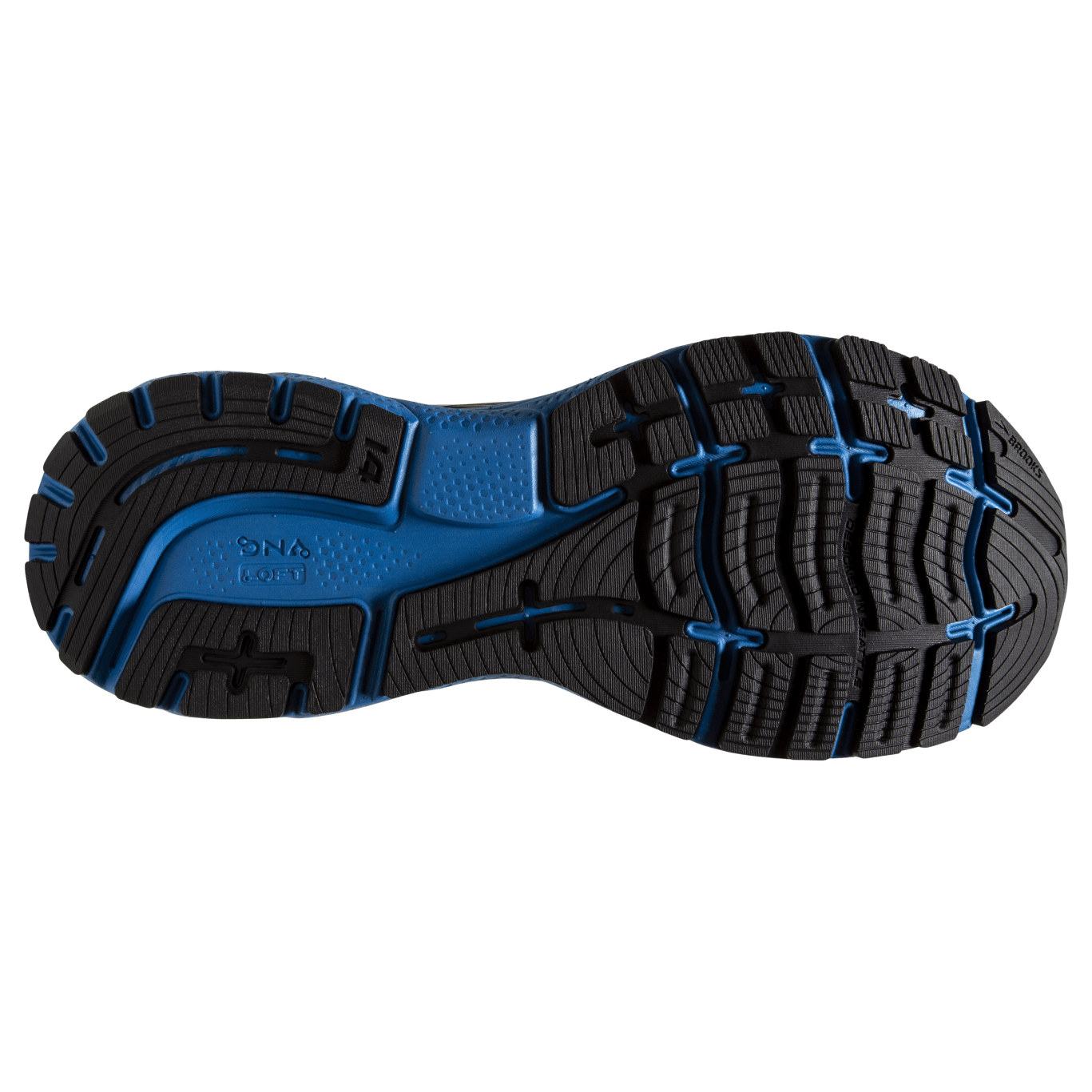 BROOKS MENS GHOST 14 - BLACK BLACKENED PEARL BLUE - Image 6