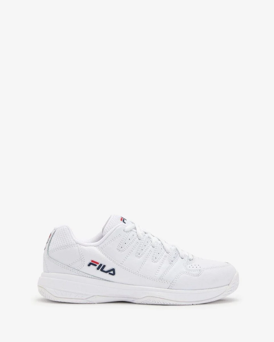 FILA WOMENS DOUBLE BOUNCE - WHITE NAVY RED