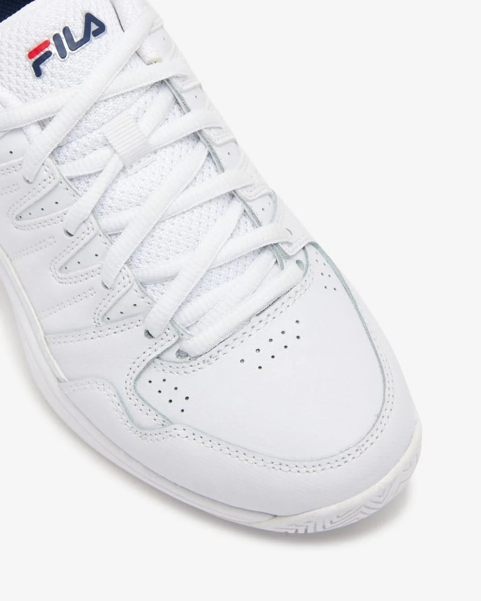 FILA WOMENS DOUBLE BOUNCE - WHITE NAVY RED - Image 3